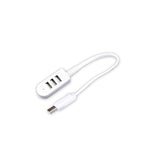 3 Port Multi USB Hub 5V Splitter External Extension Cable For USB Devices Computer Connect Line Phone Charging Wire