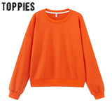 toppies summer two piece set women tracksuits solid color sweatshirts bermuda shorts elastic waist