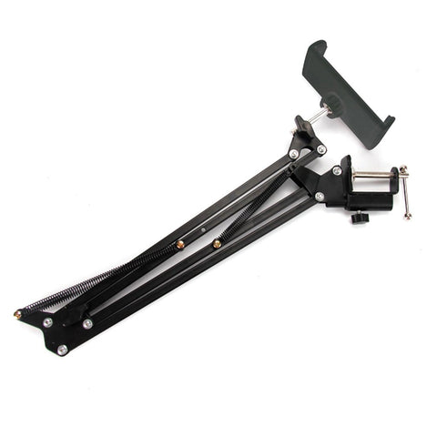 Tablet Holder Long Arm Bed/Desktop Clip Bracket For iPad 2 3 4 Air Mini Phone Tablet Stands Support For 110-175mm Width Device